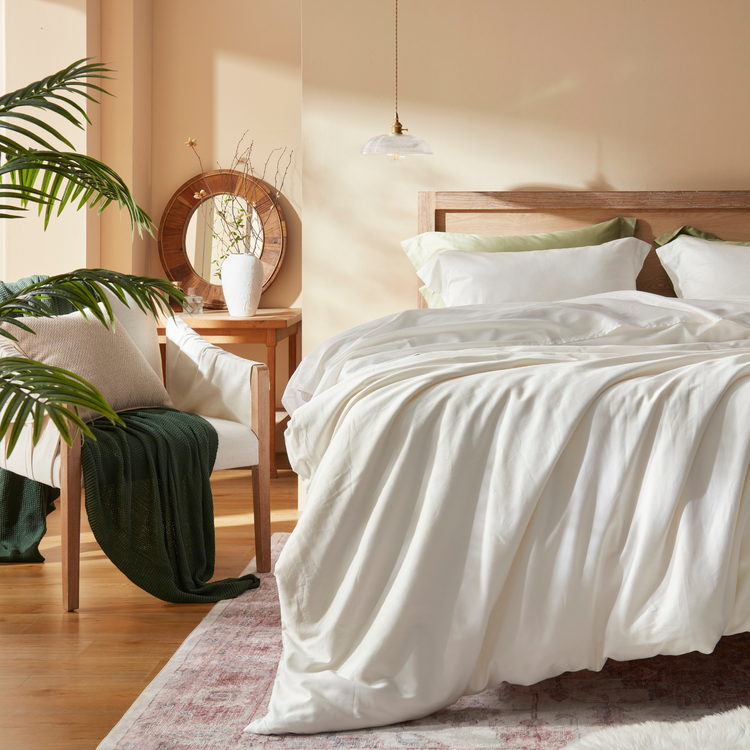 Overcloud® Sateen Egyptian Cotton Sheet Set-Bright-500TC